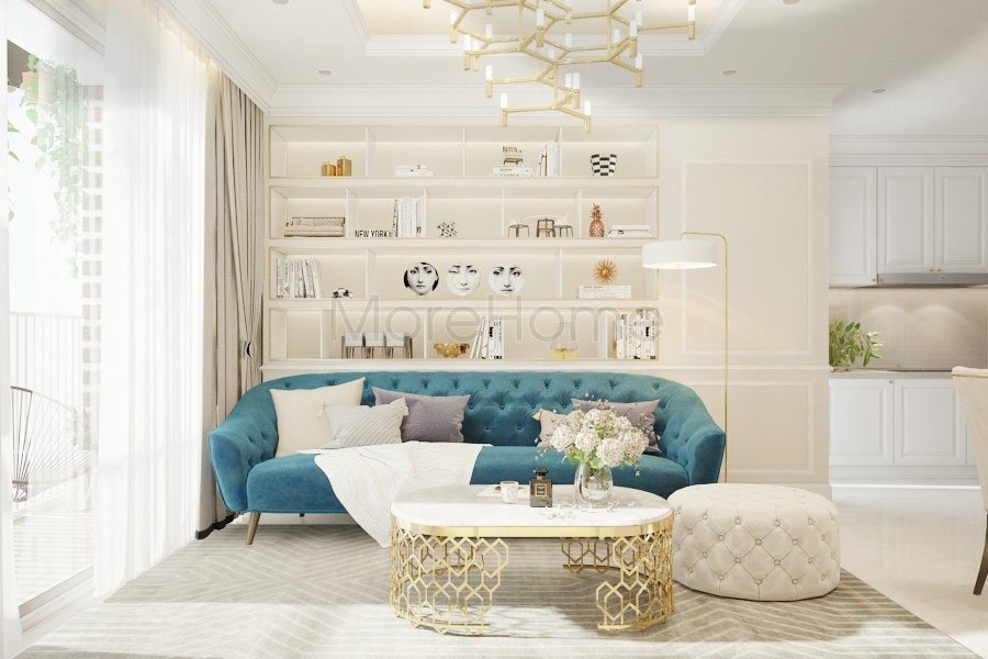 Thiết kế sofa cổ điển - Vinhomes Central Park